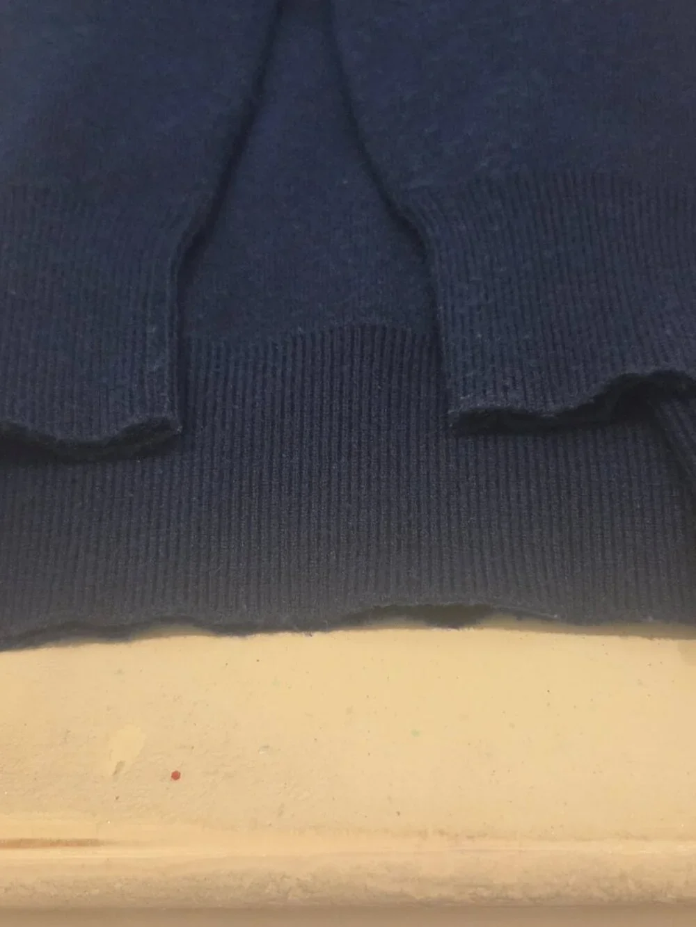 100% Authentic GUCCI  L'aveugle par amour bee wool  sweater  Blue XL
